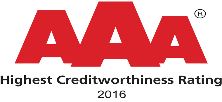 Geoplin was awarded Creditworthiness Rating AAA Certificate